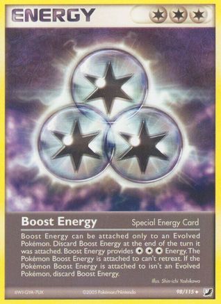 Boost Energy (/115) Reverse Holofoil [EX: Unseen Forces] Pokemon Single Pokémon