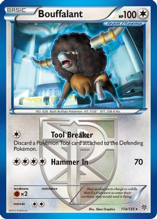 Bouffalant (Team Plasma) (/135) [BW: Plasma Storm] Pokemon Single Pokémon