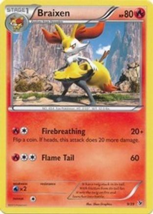 Braixen (/39) [XY: Kalos Starter Set] Pokemon Single Pokémon