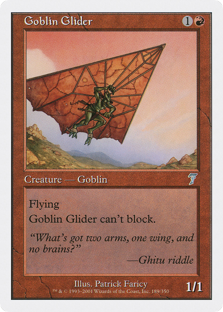 Goblin Glider (7ED-189) [Seventh Edition] MTG Single Wizards of the Coast