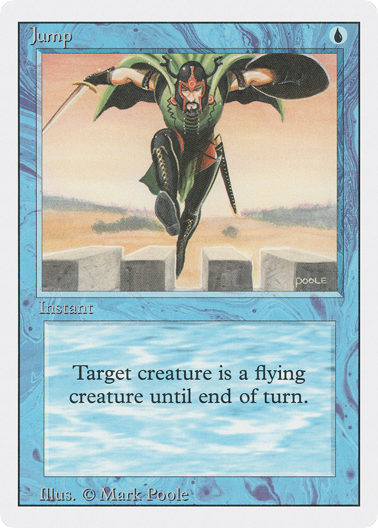 Jump (3ED-062) [Revised Edition] MTG Single Wizards of the Coast