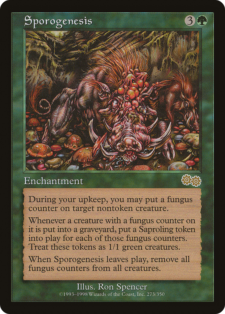 Sporogenesis (USG-273) [Urza's Saga] MTG Single Wizards of the Coast