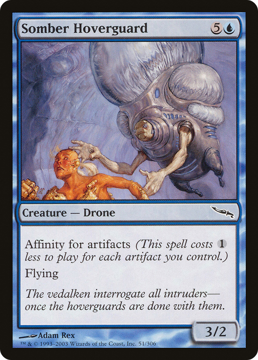 Somber Hoverguard (MRD-051) [Mirrodin] MTG Single Wizards of the Coast