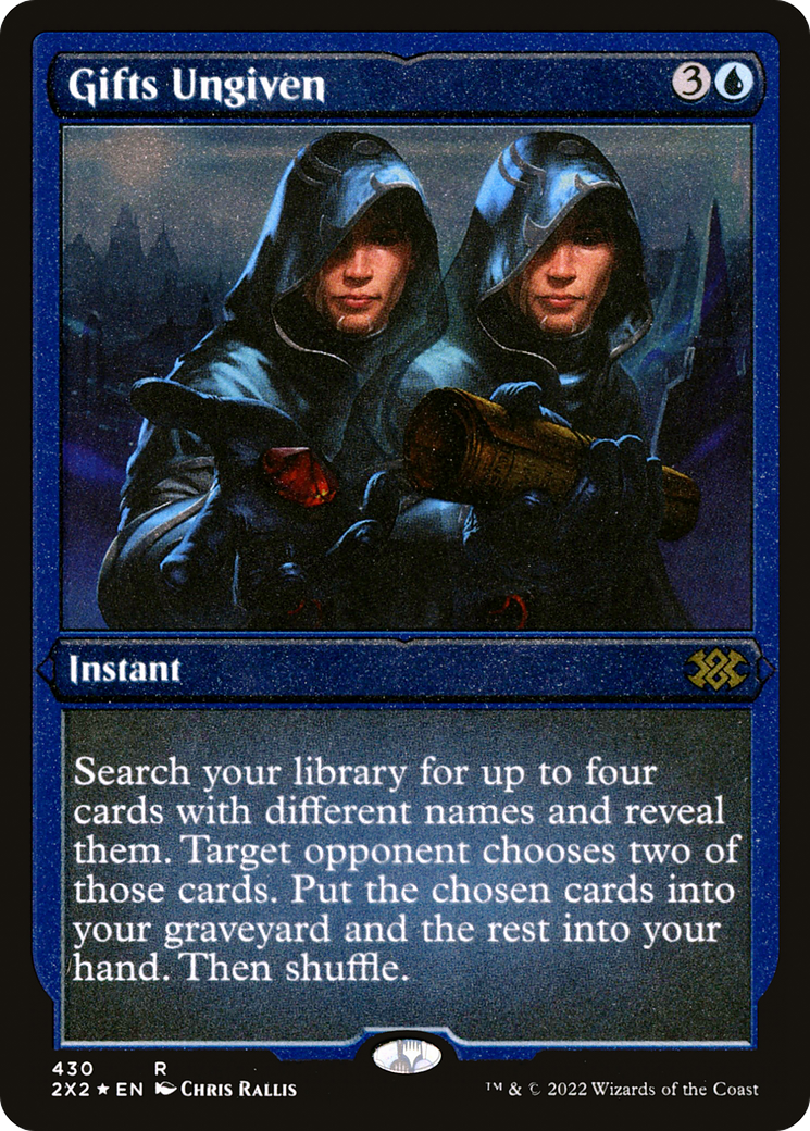 Gifts Ungiven (2X2-430) [Double Masters 2022] Etched Foil MTG Single Wizards of the Coast