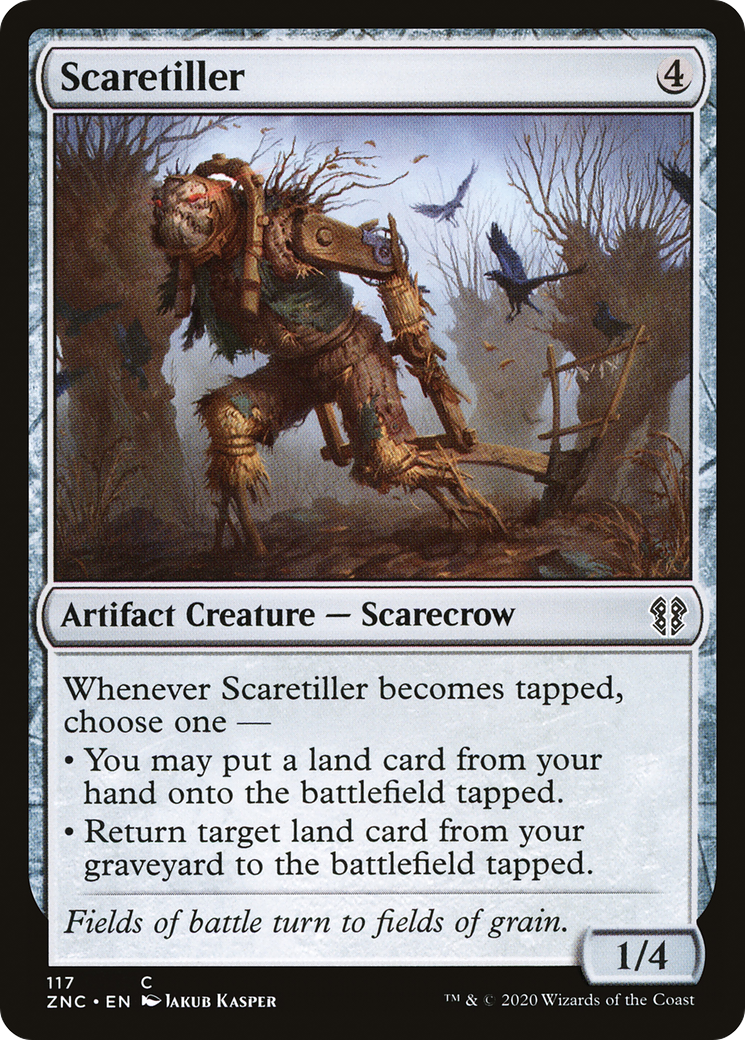 Scaretiller (ZNC-117) [Zendikar Rising Commander] MTG Single Wizards of the Coast