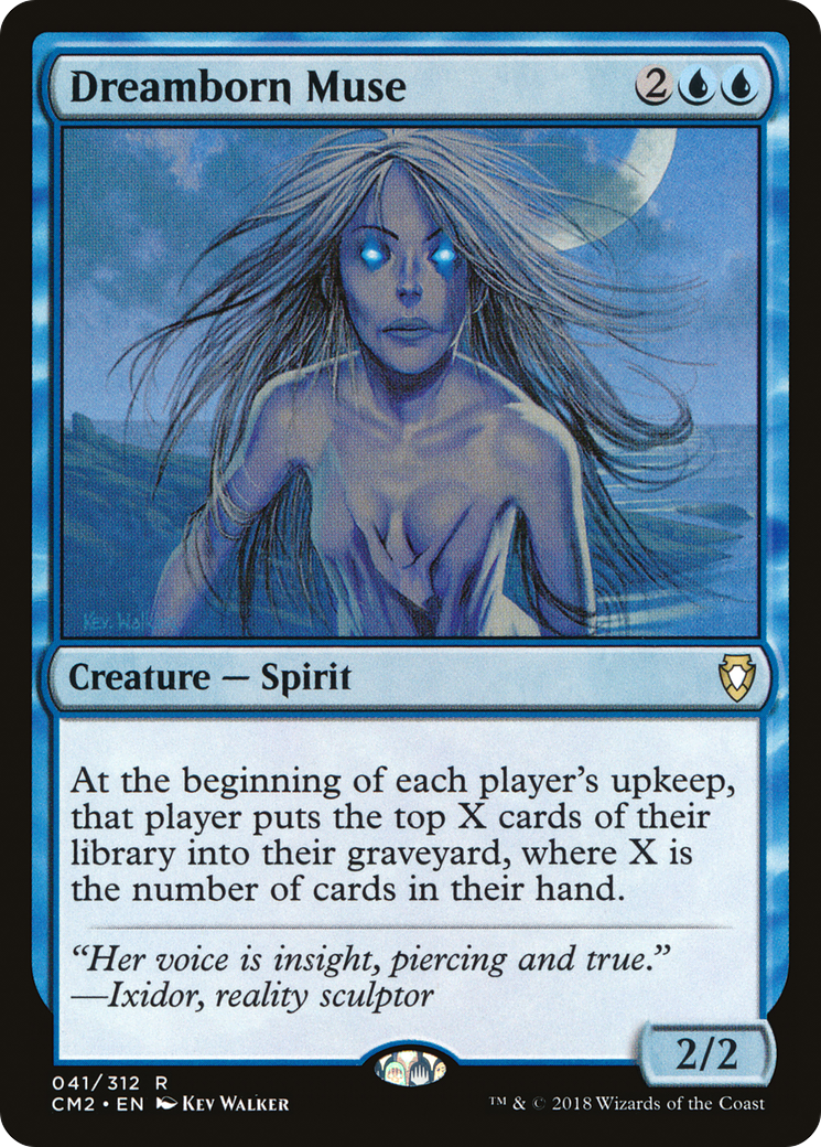 Dreamborn Muse (CM2-041) [Commander Anthology Volume II] MTG Single Wizards of the Coast