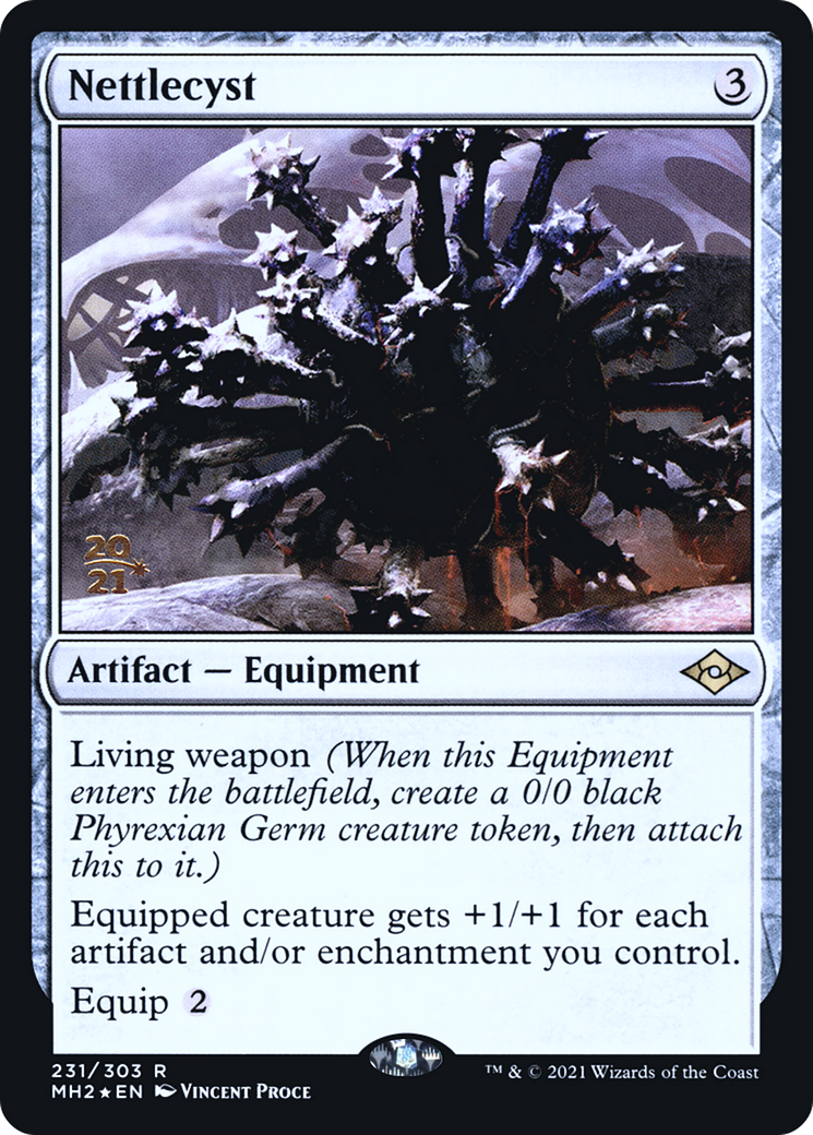 Nettlecyst (PRE-231) [Modern Horizons 2 Promos] Foil MTG Single Wizards of the Coast