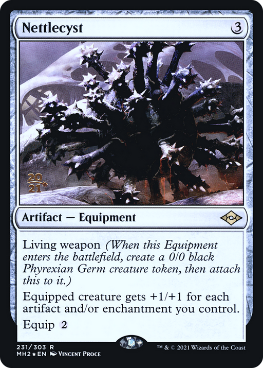 Nettlecyst (PRE-231) [Modern Horizons 2 Promos] Foil MTG Single Wizards of the Coast