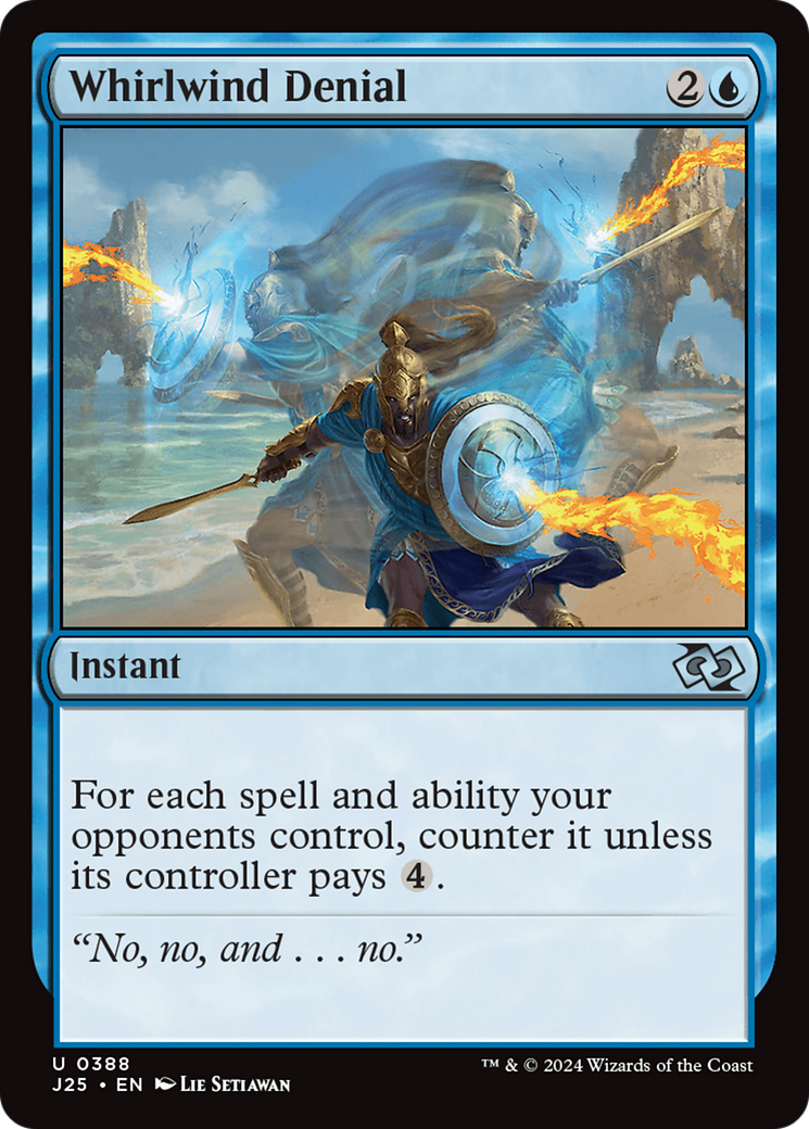 Whirlwind Denial (J25-388) [Foundations Jumpstart] MTG Single Wizards of the Coast
