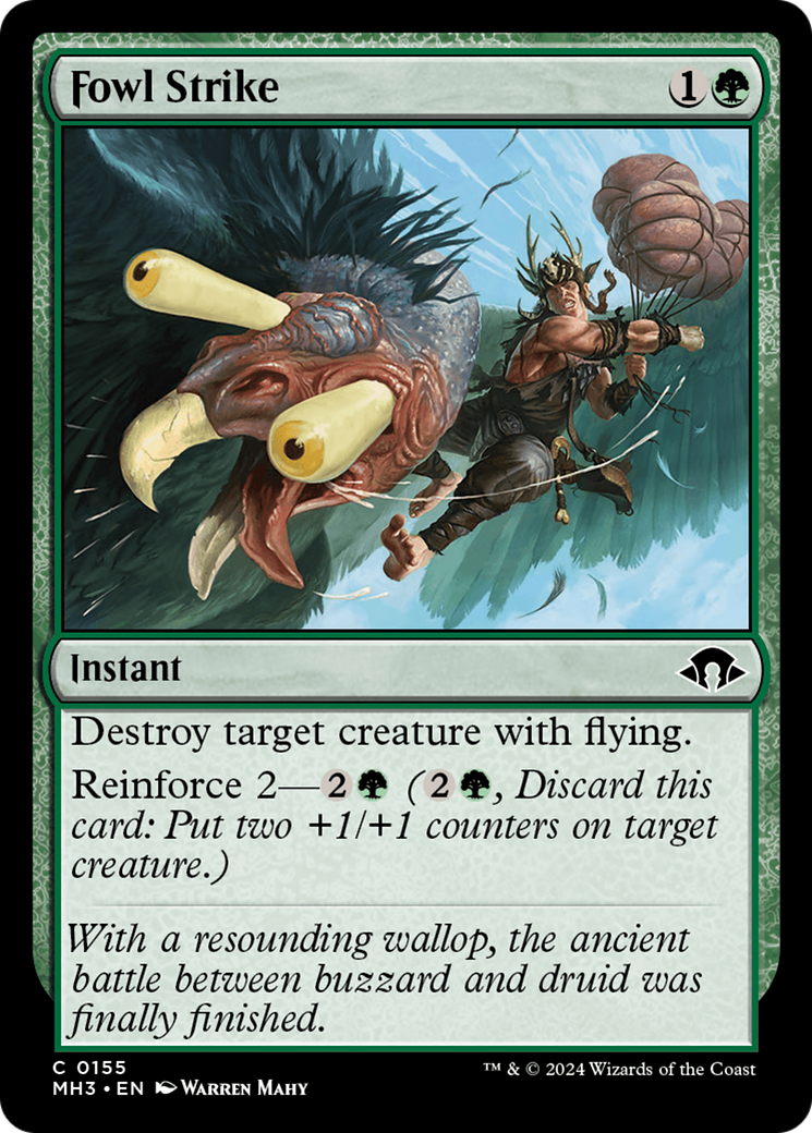 Fowl Strike (MH3-155) [Modern Horizons 3] Foil MTG Single Modern Horizons 3