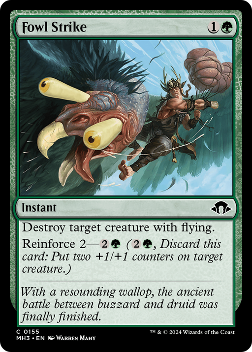 Fowl Strike (MH3-155) [Modern Horizons 3] Foil MTG Single Modern Horizons 3