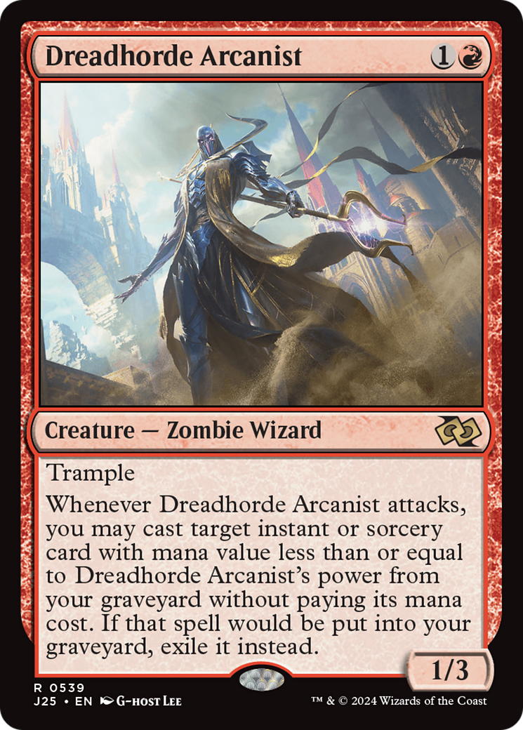 Dreadhorde Arcanist (J25-539) [Foundations Jumpstart] MTG Single Wizards of the Coast