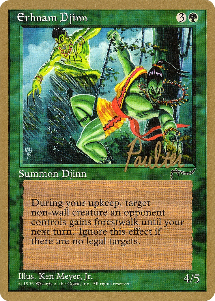 Erhnam Djinn (WCD-PP64) [Misc] Pro Tour Collector Set MTG Single Wizards of the Coast