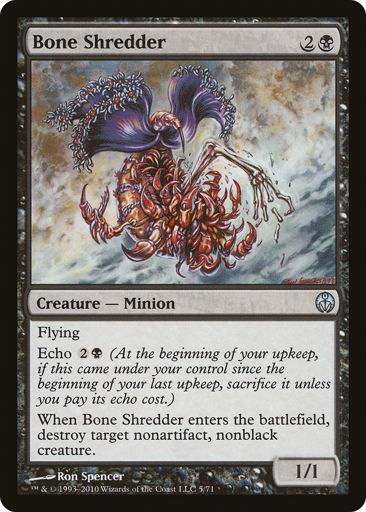 Bone Shredder (DDE-005) [Misc] Duel Decks: Phyrexia vs. the Coalition MTG Single Wizards of the Coast