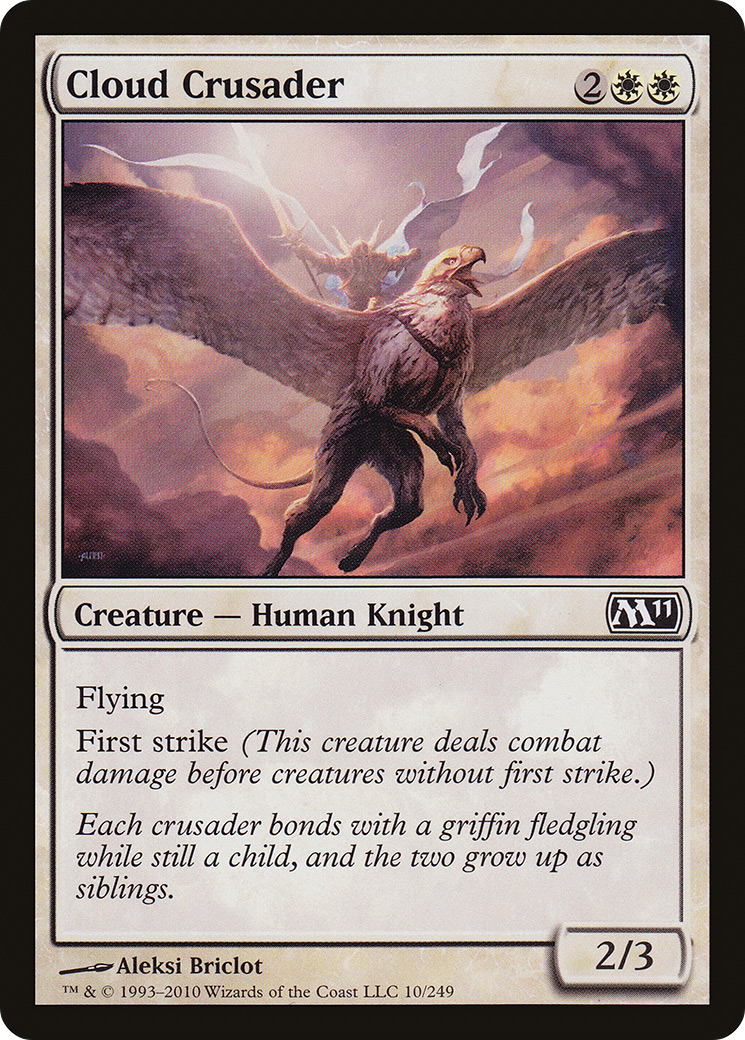 Cloud Crusader (M11-010) [Magic 2011] MTG Single Wizards of the Coast