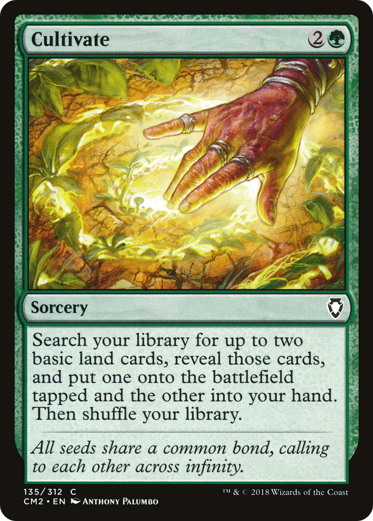 Cultivate (CM2-135) [Commander Anthology Volume II] MTG Single Wizards of the Coast