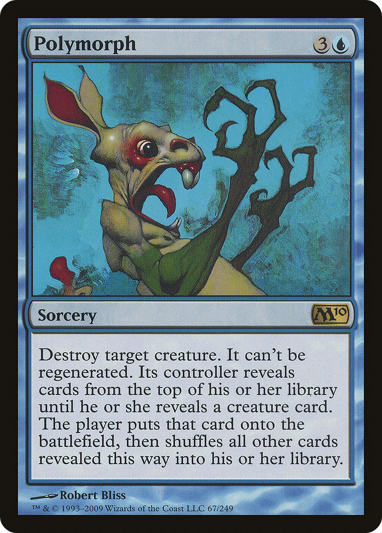 Polymorph (M10-067) [Magic 2010] Foil MTG Single Wizards of the Coast
