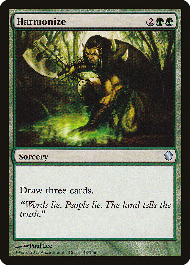 Harmonize (C13-148) [Commander 2013] MTG Single Wizards of the Coast