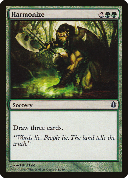 Harmonize (C13-148) [Commander 2013] MTG Single Wizards of the Coast