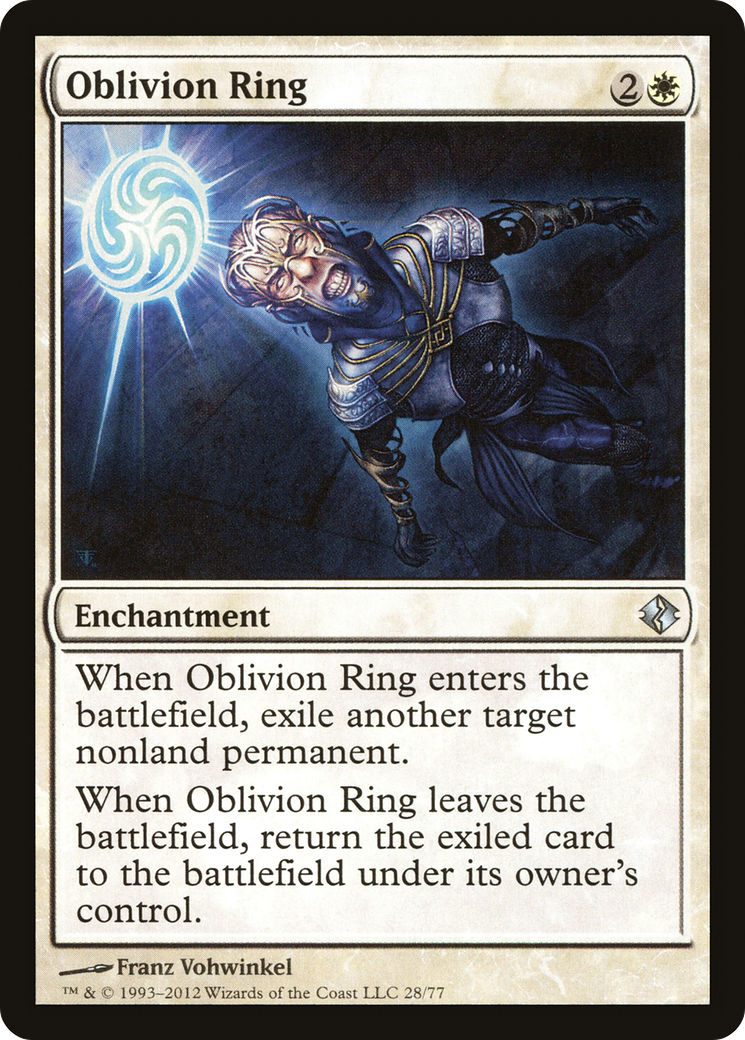 Oblivion Ring (DDI-028) [Misc] Duel Decks: Venser vs. Koth MTG Single Wizards of the Coast