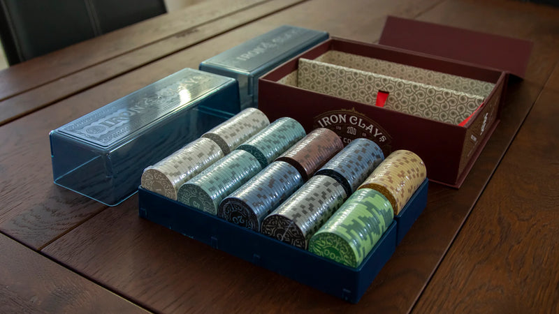 Iron Clays: Premium Gaming Counters - Baron's Collection 200Ct Board Games Roxley Games