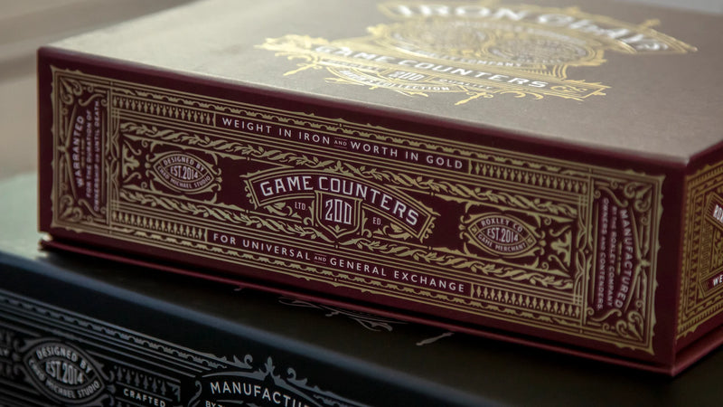Iron Clays: Premium Gaming Counters - Baron's Collection 200Ct Board Games Roxley Games