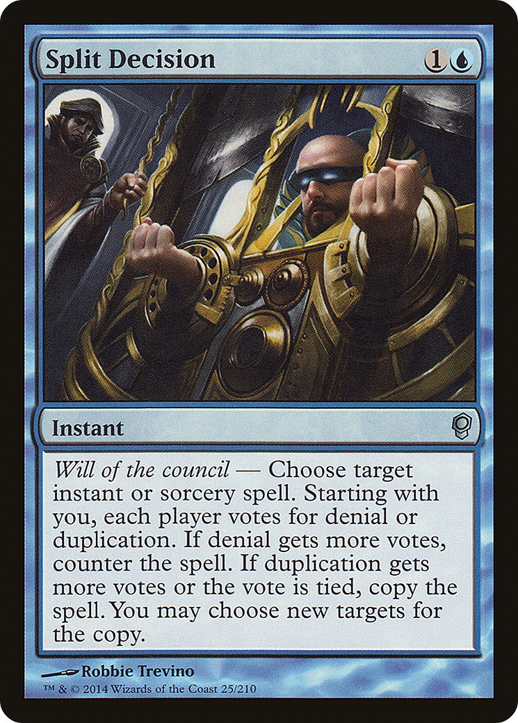 Split Decision (CNS-025) [Conspiracy] MTG Single Wizards of the Coast