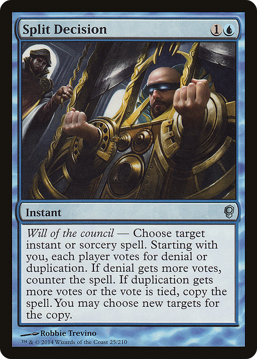 Split Decision (CNS-025) [Conspiracy] MTG Single Wizards of the Coast