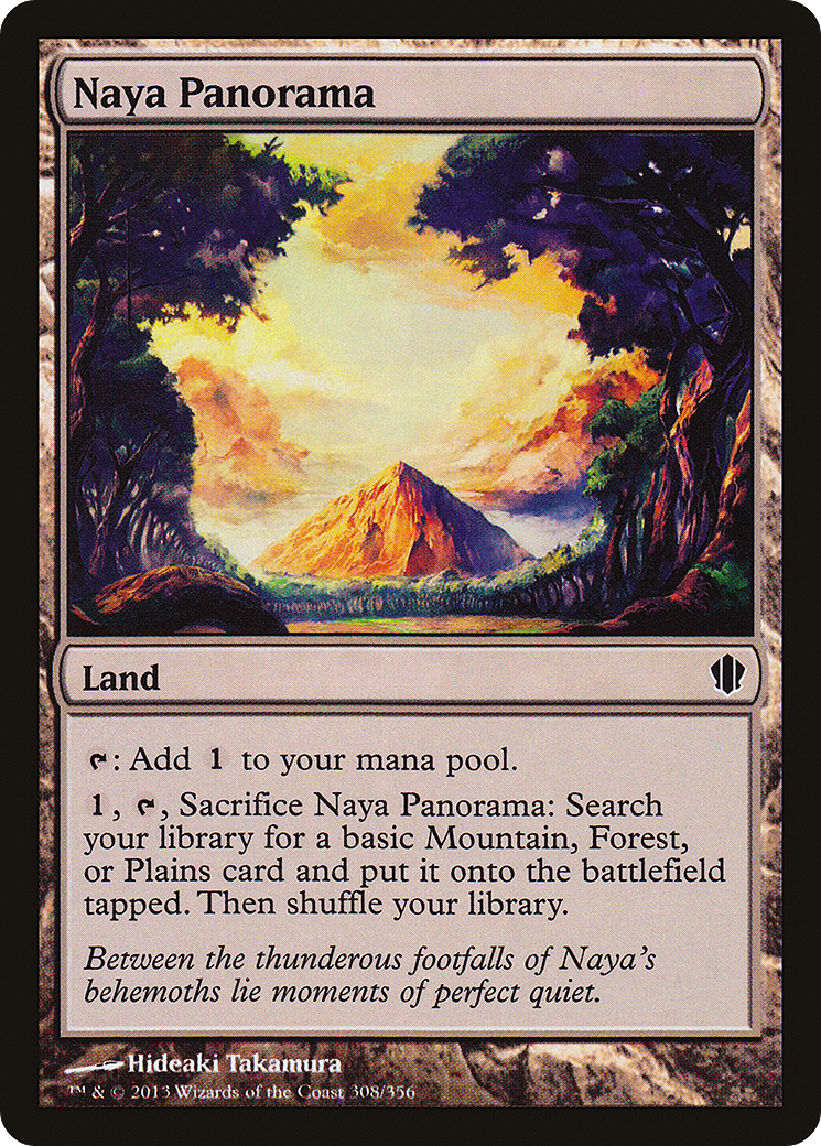 Naya Panorama (C13-308) [Commander 2013] MTG Single Wizards of the Coast