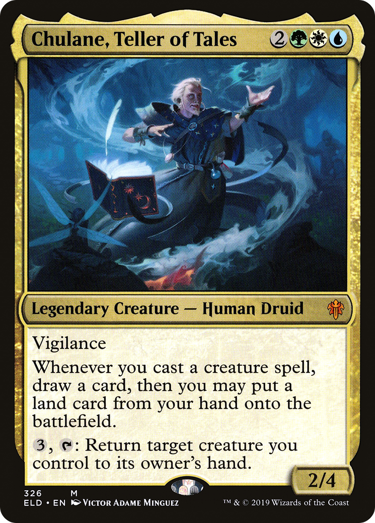 Chulane, Teller of Tales (ELD-326) [Throne of Eldraine] Foil MTG Single Wizards of the Coast
