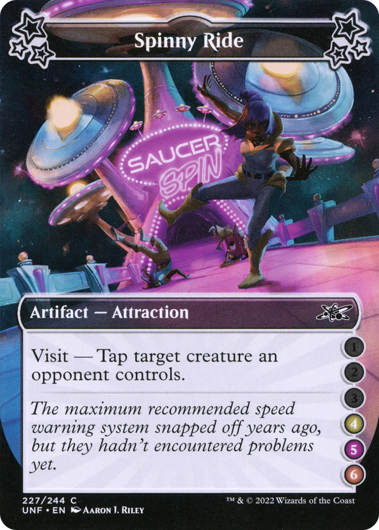Spinny Ride (UNF-227F) [Unfinity] Foil MTG Single Wizards of the Coast