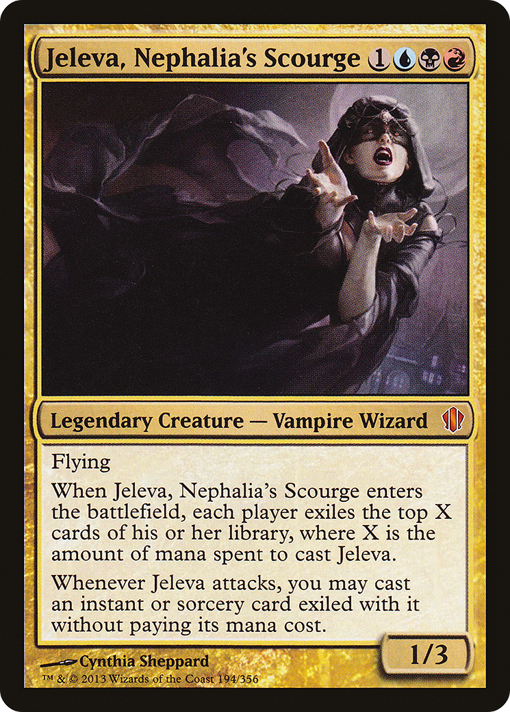 Jeleva, Nephalia's Scourge (C13-194) [Commander 2013] MTG Single Wizards of the Coast