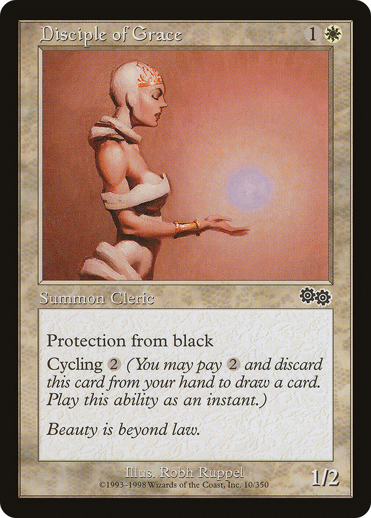 Disciple of Grace (USG-010) [Urza's Saga] MTG Single Wizards of the Coast
