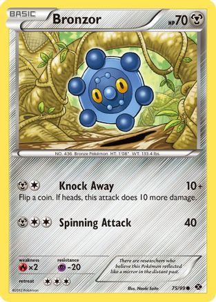 Bronzor (/99) Reverse Holofoil [BW: Next Destinies] Pokemon Single Pokémon