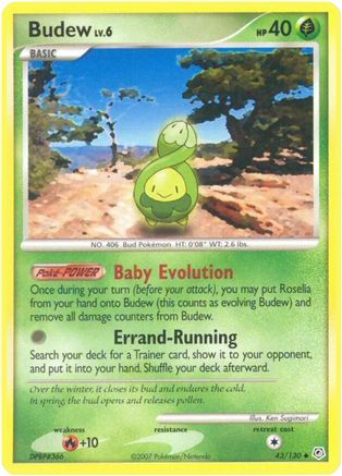 Budew (/130) [DP: Base Set] Pokemon Single Pokémon