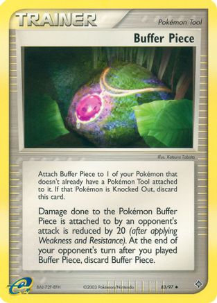 Buffer Piece (/97) [EX: Dragon] Pokemon Single Pokémon