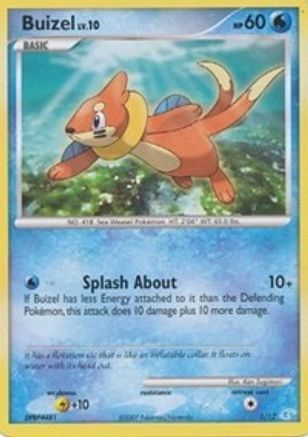 Buizel () [DP: Trainer Kit Manaphy & Lucario] Pokemon Single Pokémon
