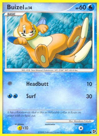 Buizel (/106) [DP: Great Encounters] Pokemon Single Pokémon