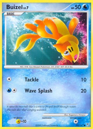 Buizel (/147) [Platinum: Supreme Victors] Pokemon Single Pokémon