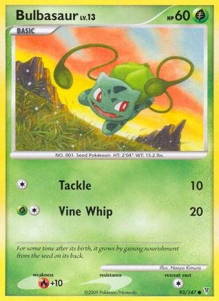 Bulbasaur (93/147) Reverse Holofoil [Platinum: Supreme Victors] Pokemon Single Pokémon