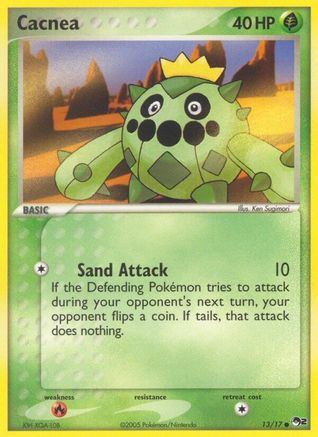 Cacnea (13/17) [Promos: POP Series 2] Pokemon Single Pokémon