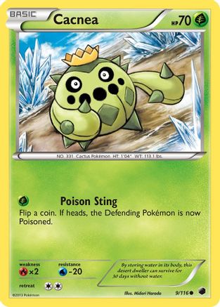Cacnea (/116) Reverse Holofoil [BW: Plasma Freeze] Pokemon Single Pokémon