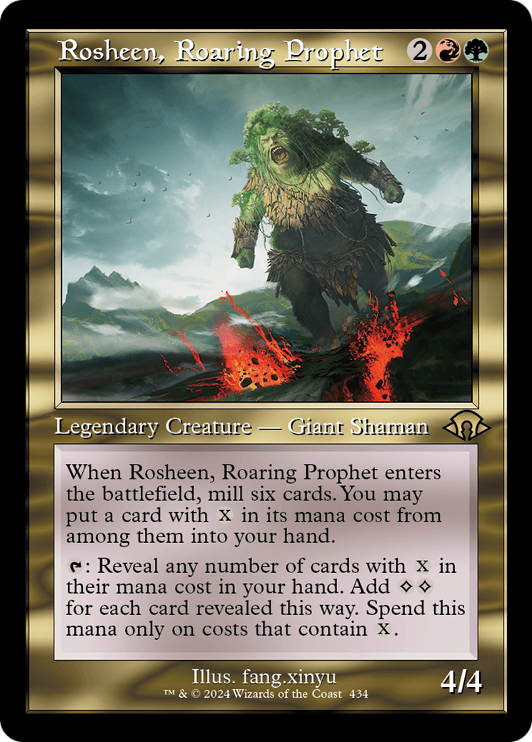 Rosheen, Roaring Prophet (MH3-434) [Modern Horizons 3] MTG Single Modern Horizons 3