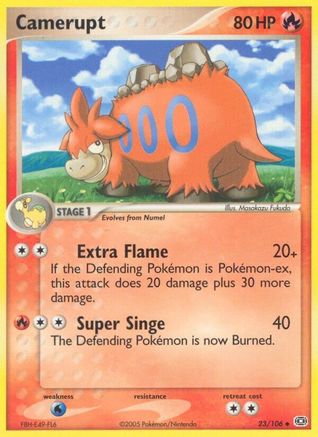 Camerupt (/106) [EX: Emerald] Pokemon Single Pokémon