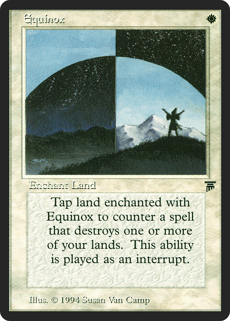 Equinox (LEG-) [Oldschool] Legends MTG Single Wizards of the Coast