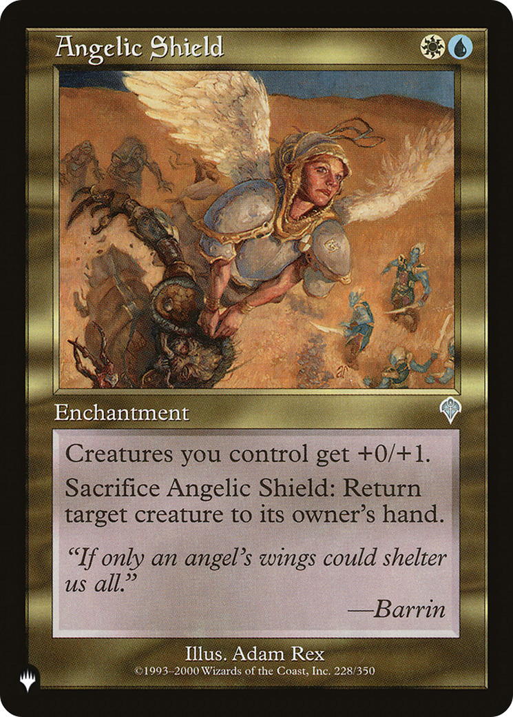 Angelic Shield (LIST-INV-228) [Mystery Booster] The List MTG Single Wizards of the Coast