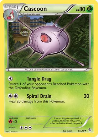 Cascoon (/124) Reverse Holofoil [BW: Dragons Exalted] Pokemon Single Pokémon