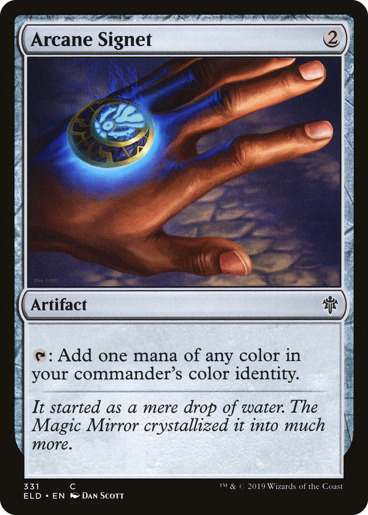 Arcane Signet (ELD-331) [Throne of Eldraine] MTG Single Wizards of the Coast