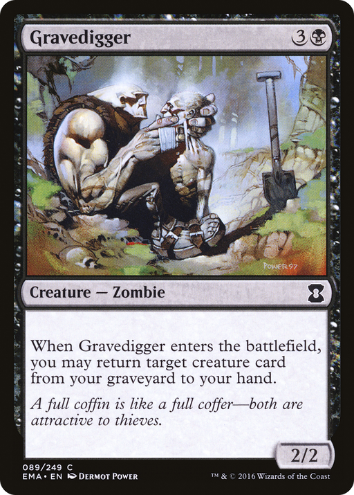 Gravedigger (EMA-089) [Eternal Masters] MTG Single Wizards of the Coast
