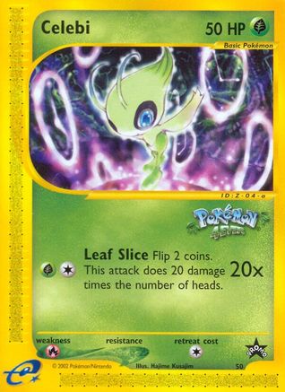 Celebi (50/53) [Promos: WoTC Promo] Pokemon Single Pokémon